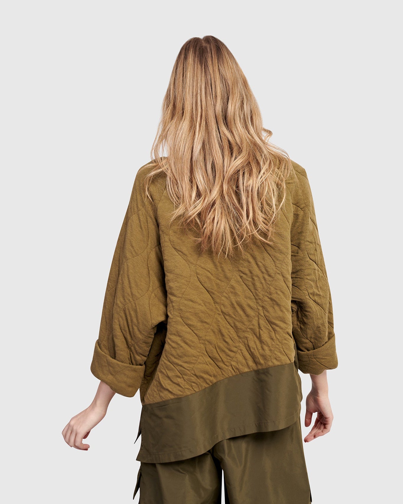 סווטשירט אורבן מחולק חאקי