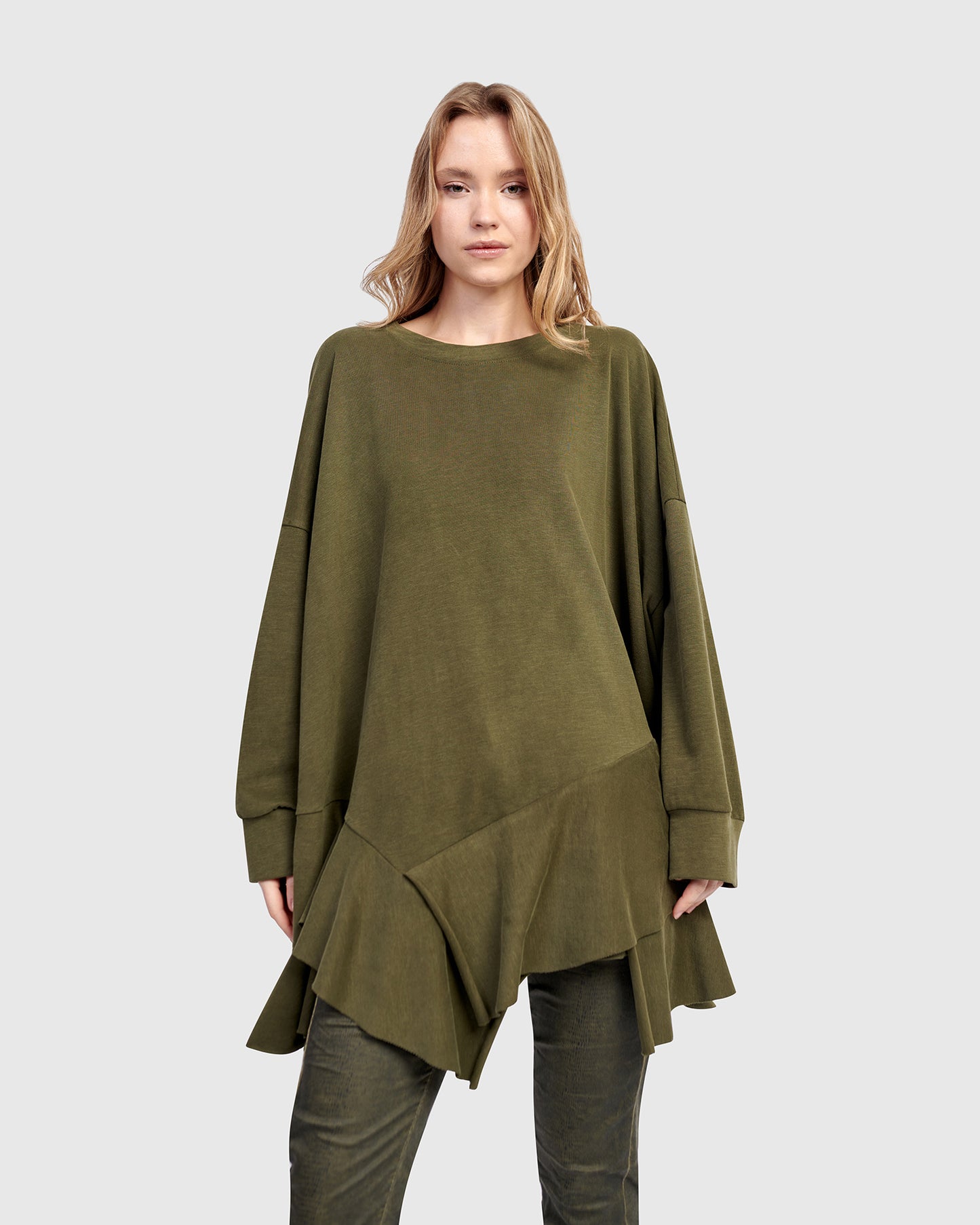 סווטשירט אורבן וולנים זית