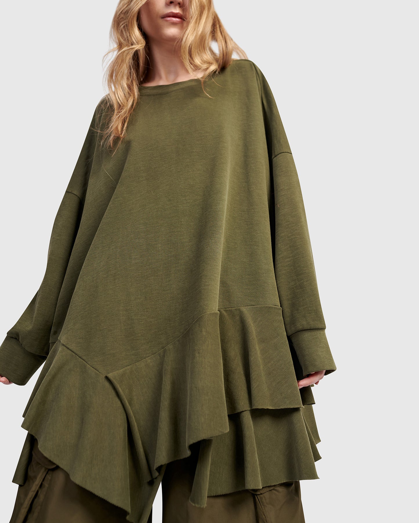 סווטשירט אורבן וולנים זית