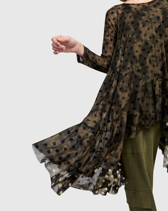 טוניקה אורבן ארוכה נקודות