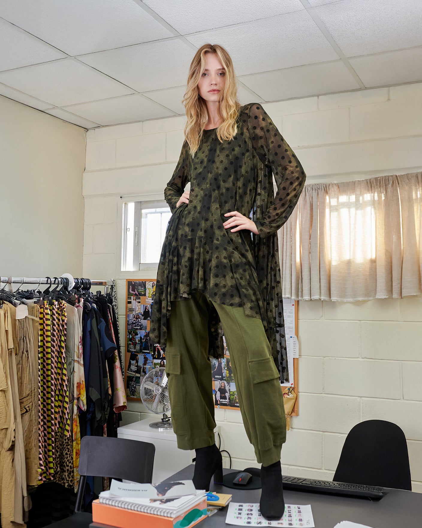 מכנסי אורבן חאקי