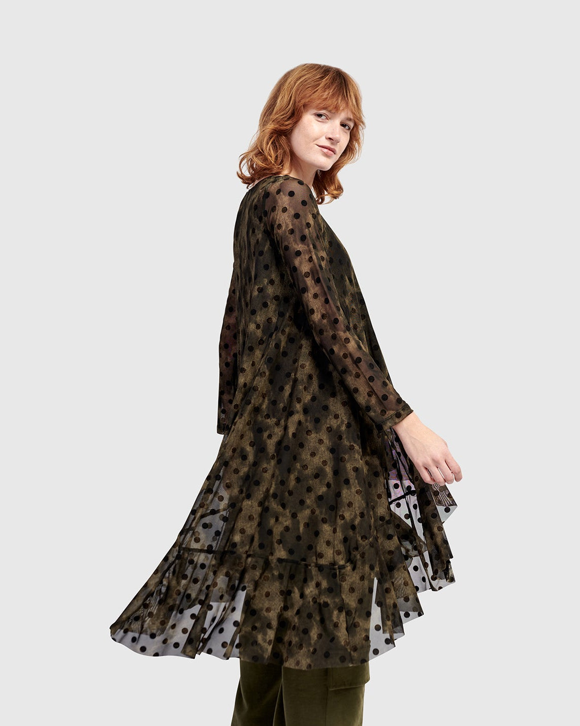 טוניקה אורבן ארוכה נקודות