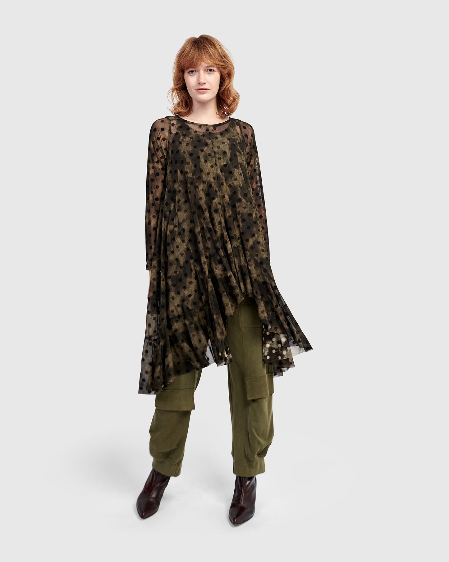 טוניקה אורבן ארוכה נקודות