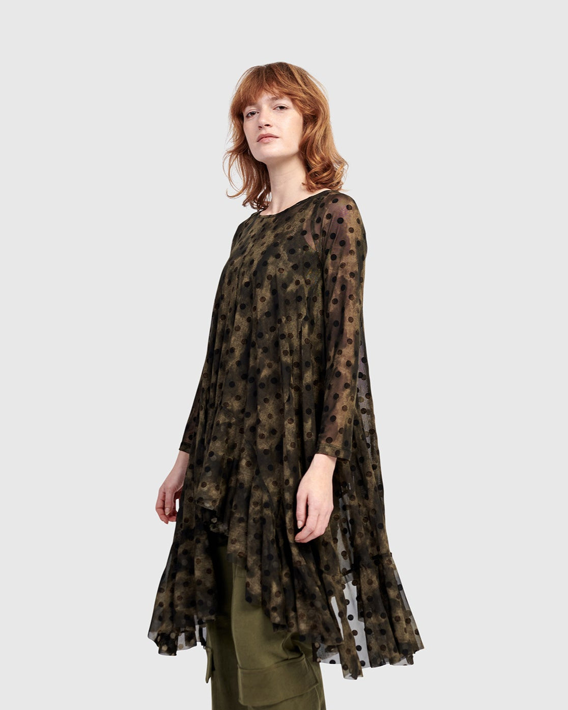 טוניקה אורבן ארוכה נקודות