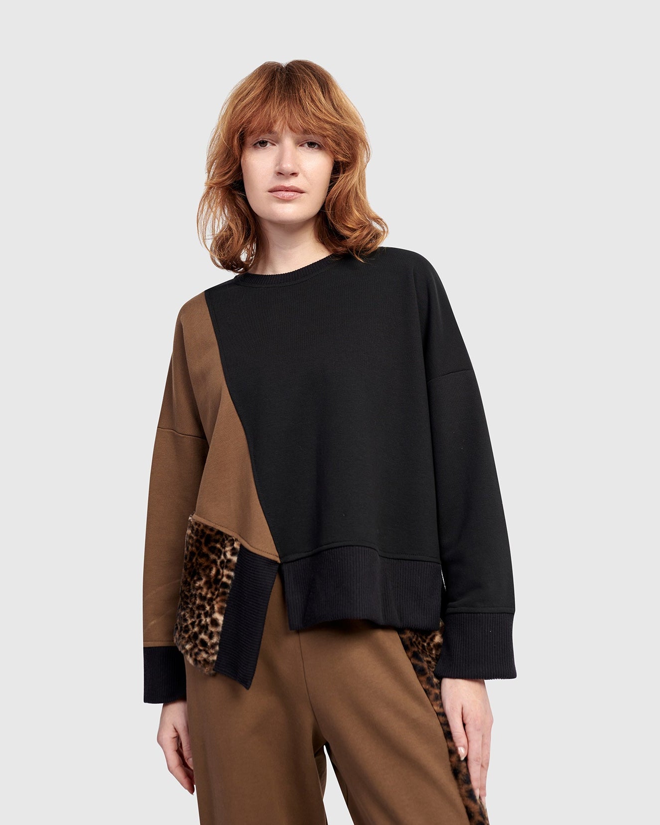 סווטשירט אורבן מחולק מיקס