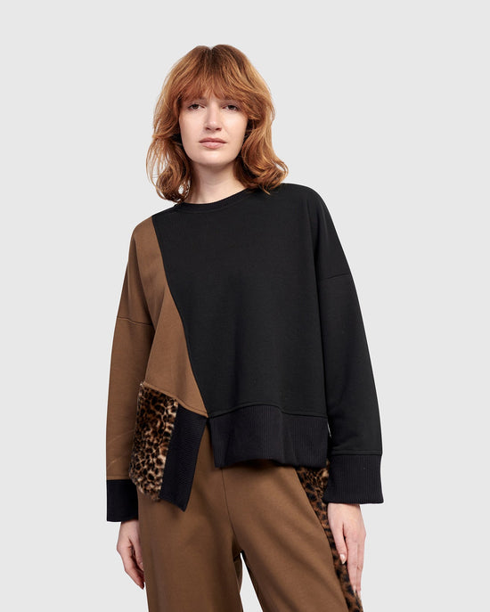 סווטשירט אורבן מחולק מיקס