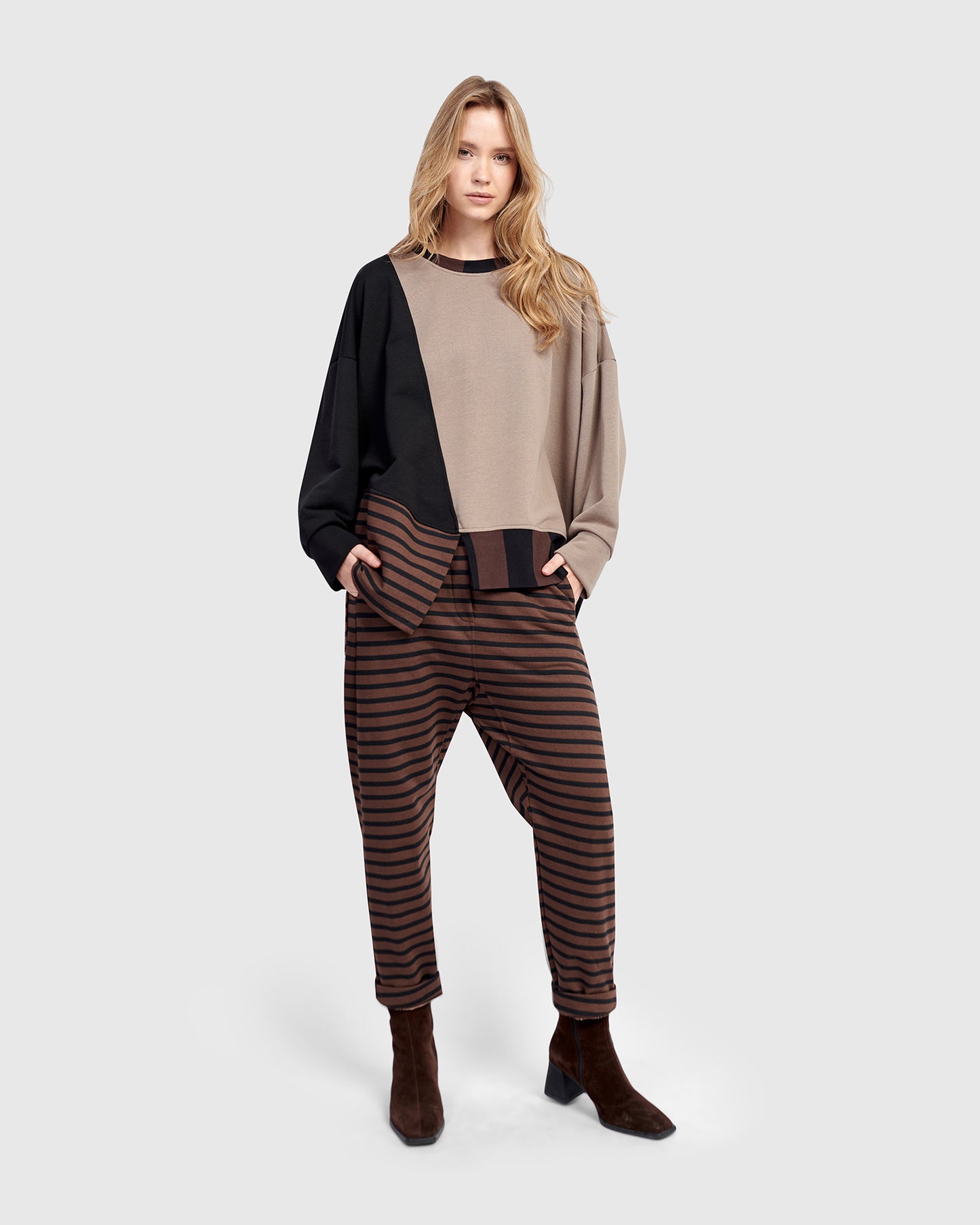 סווטשירט אורבן מחולק מיקס