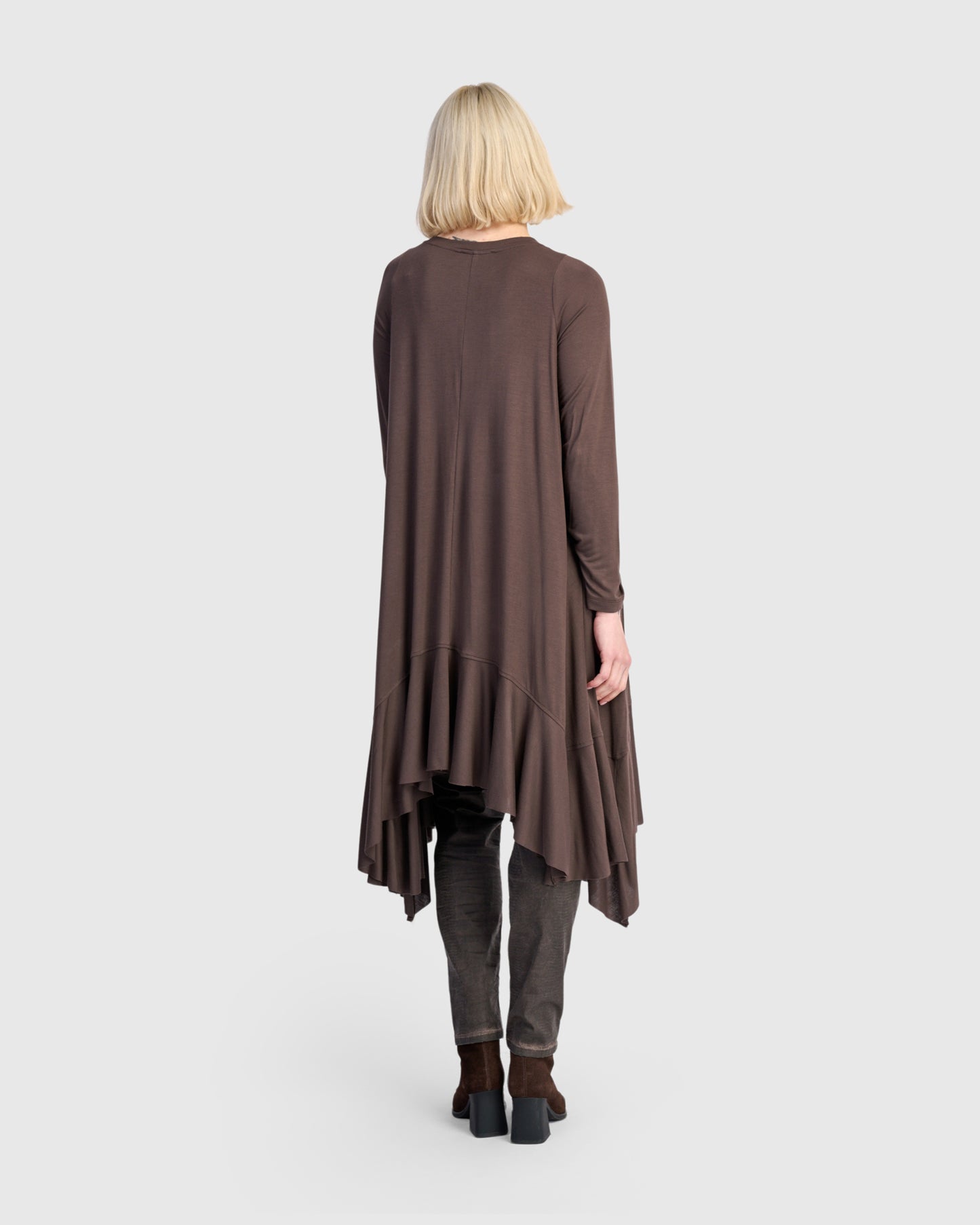 טוניקה אורבן ארוכה מודל מוקה