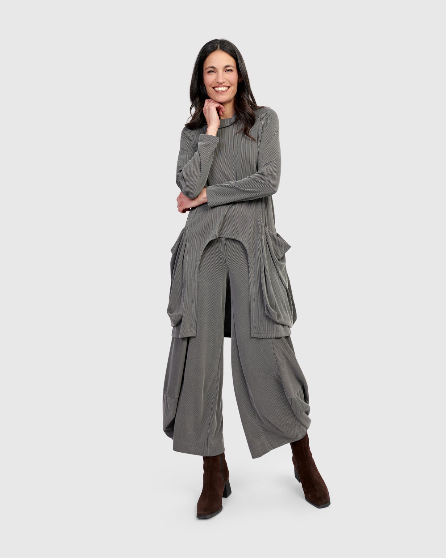 מכנסי פונטו קופרו אפור