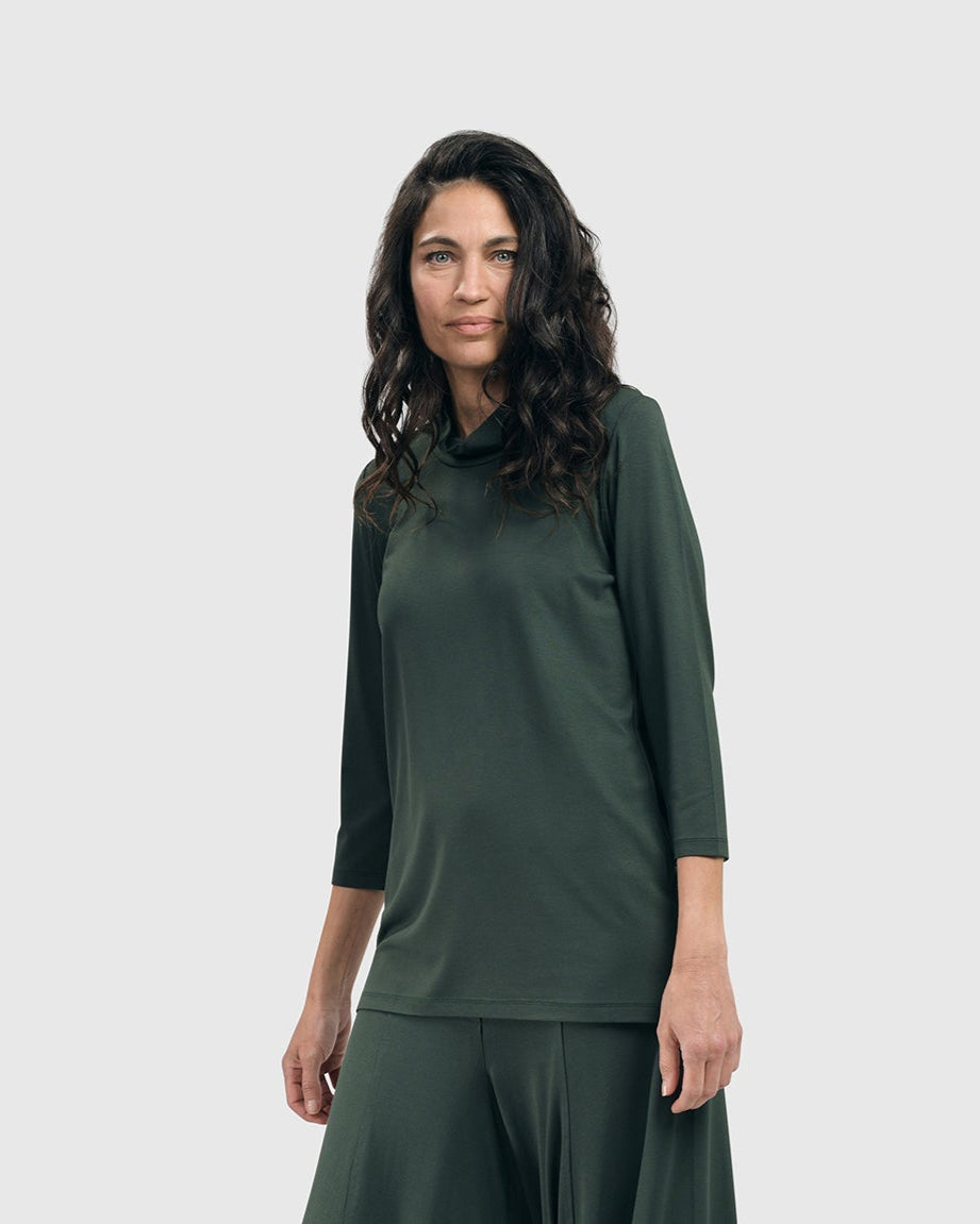 חולצה גולף ירוקה