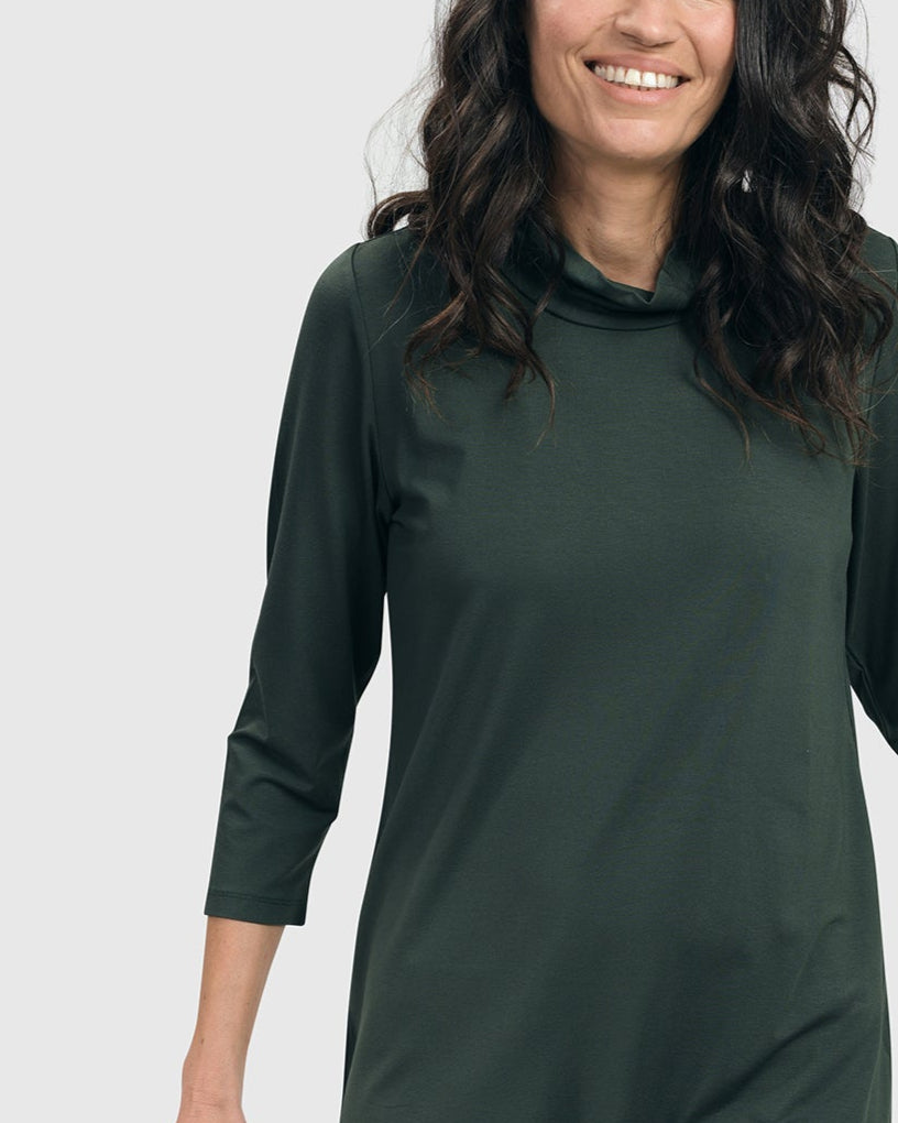 חולצה גולף ירוקה