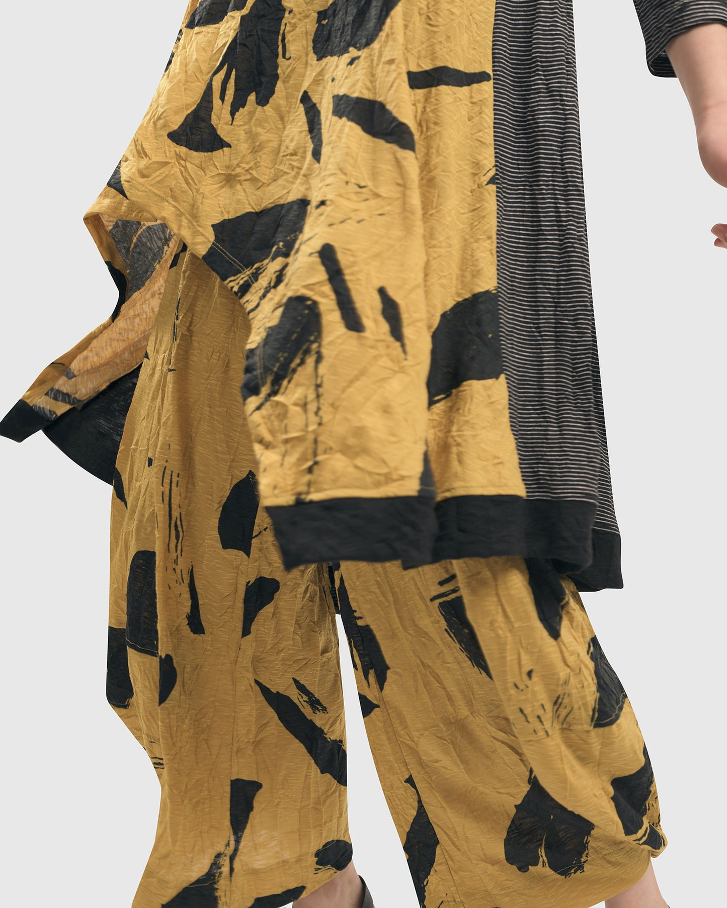 טוניקה קרינקל שפע מיקס צהובה