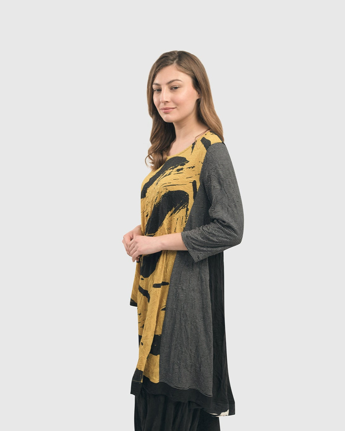 טוניקה קרינקל שפע מיקס צהובה