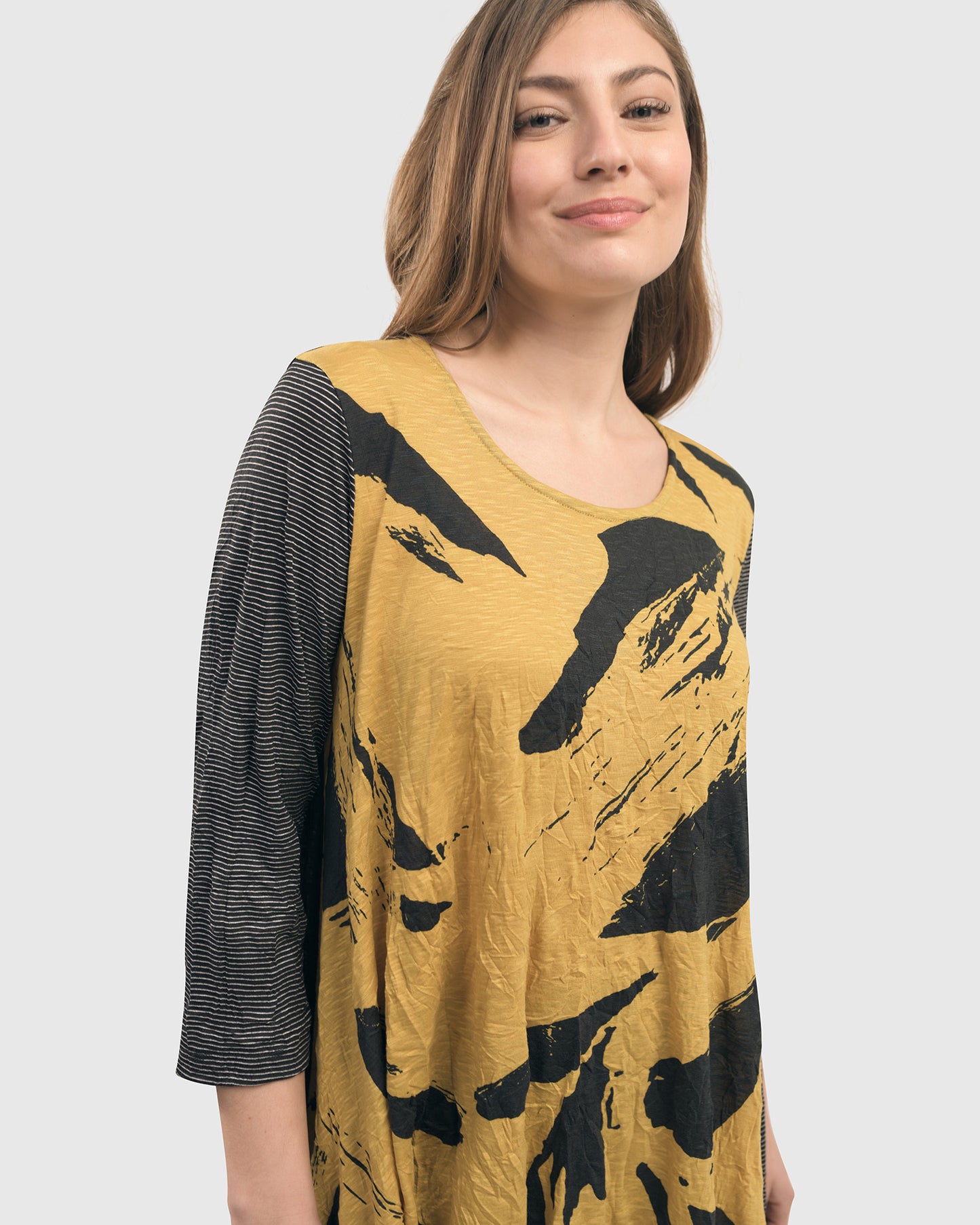 טוניקה קרינקל שפע מיקס צהובה