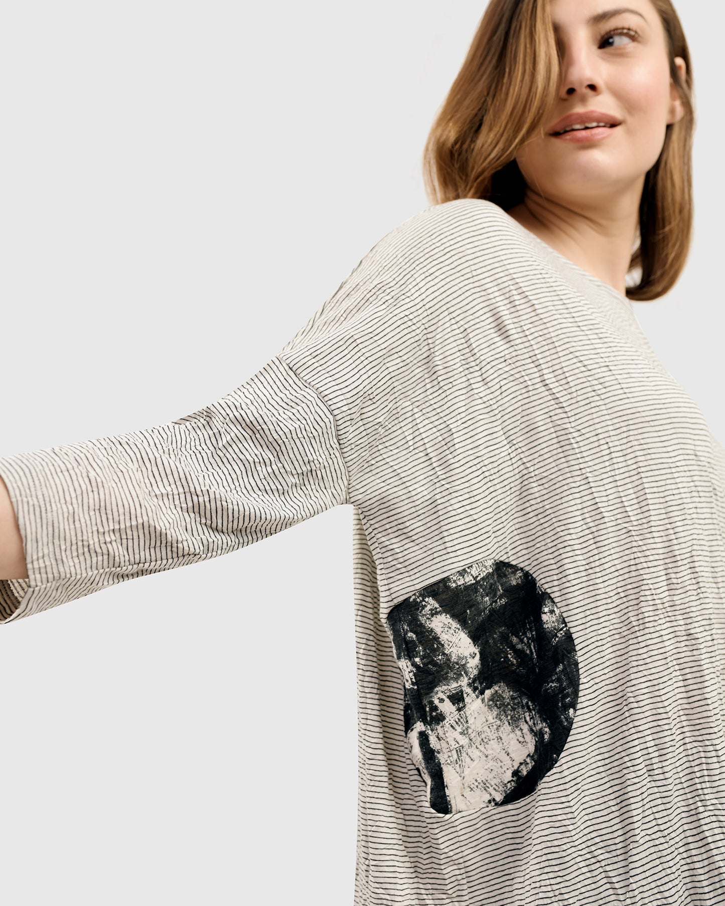 חולצה קרינקל בית טוב פסים