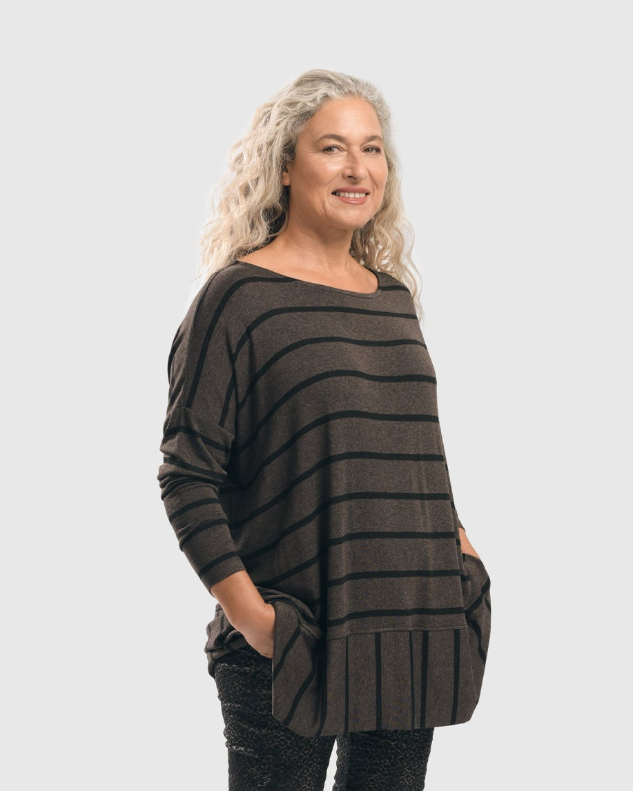 חולצה בית טוב פס