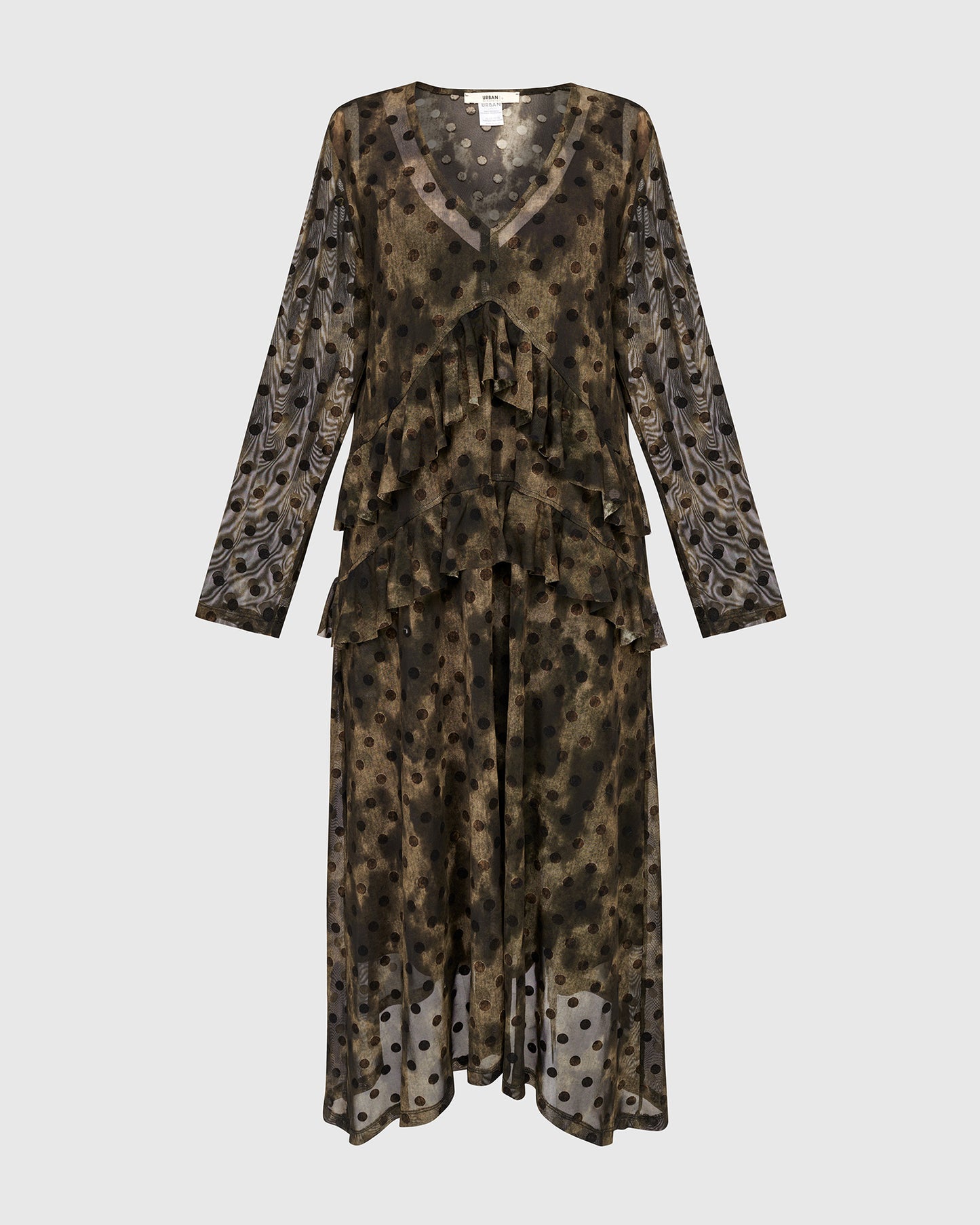 שמלה אורבן דנטל נקודות