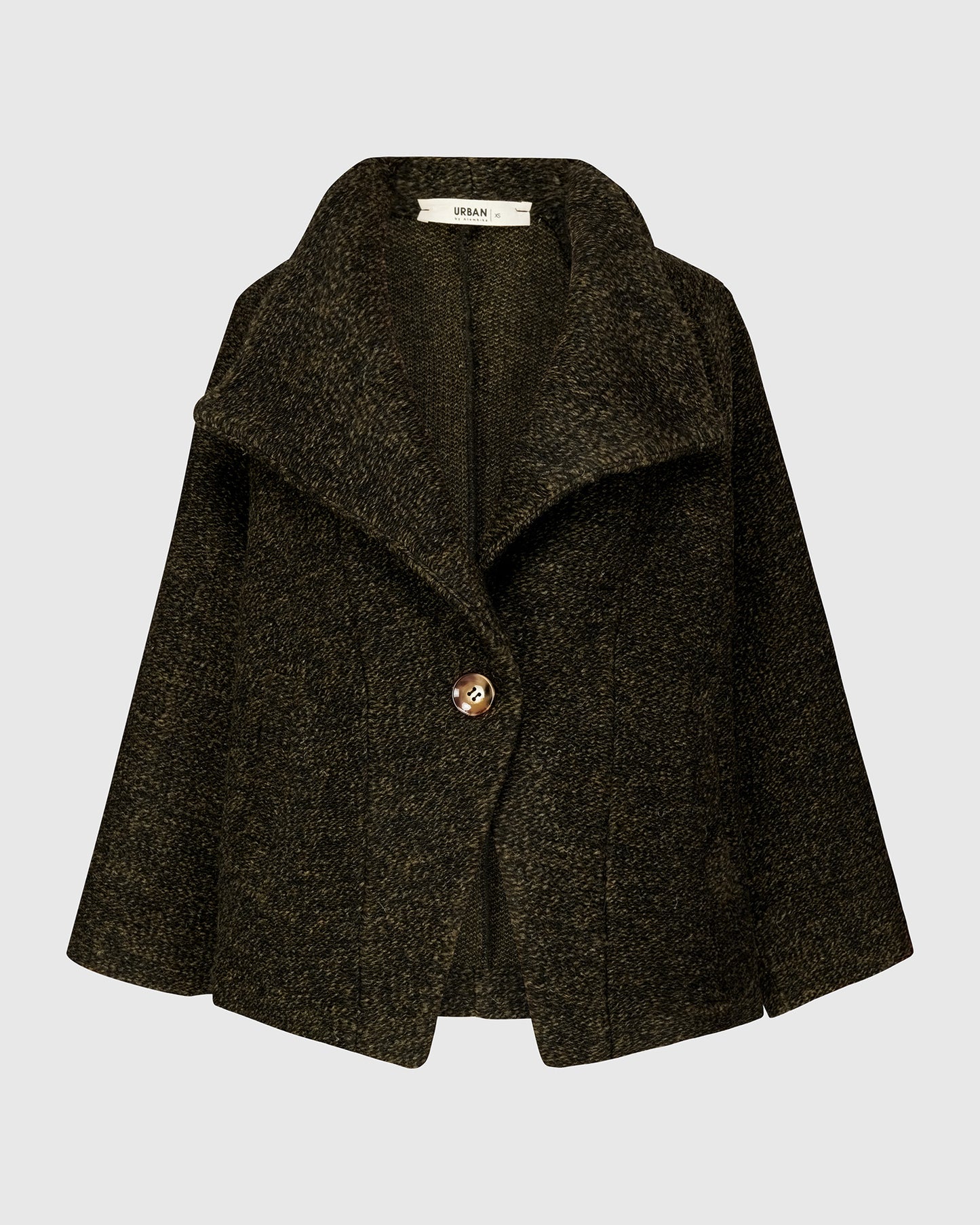 ז'קט אורבן טוויד חשוב חאקי