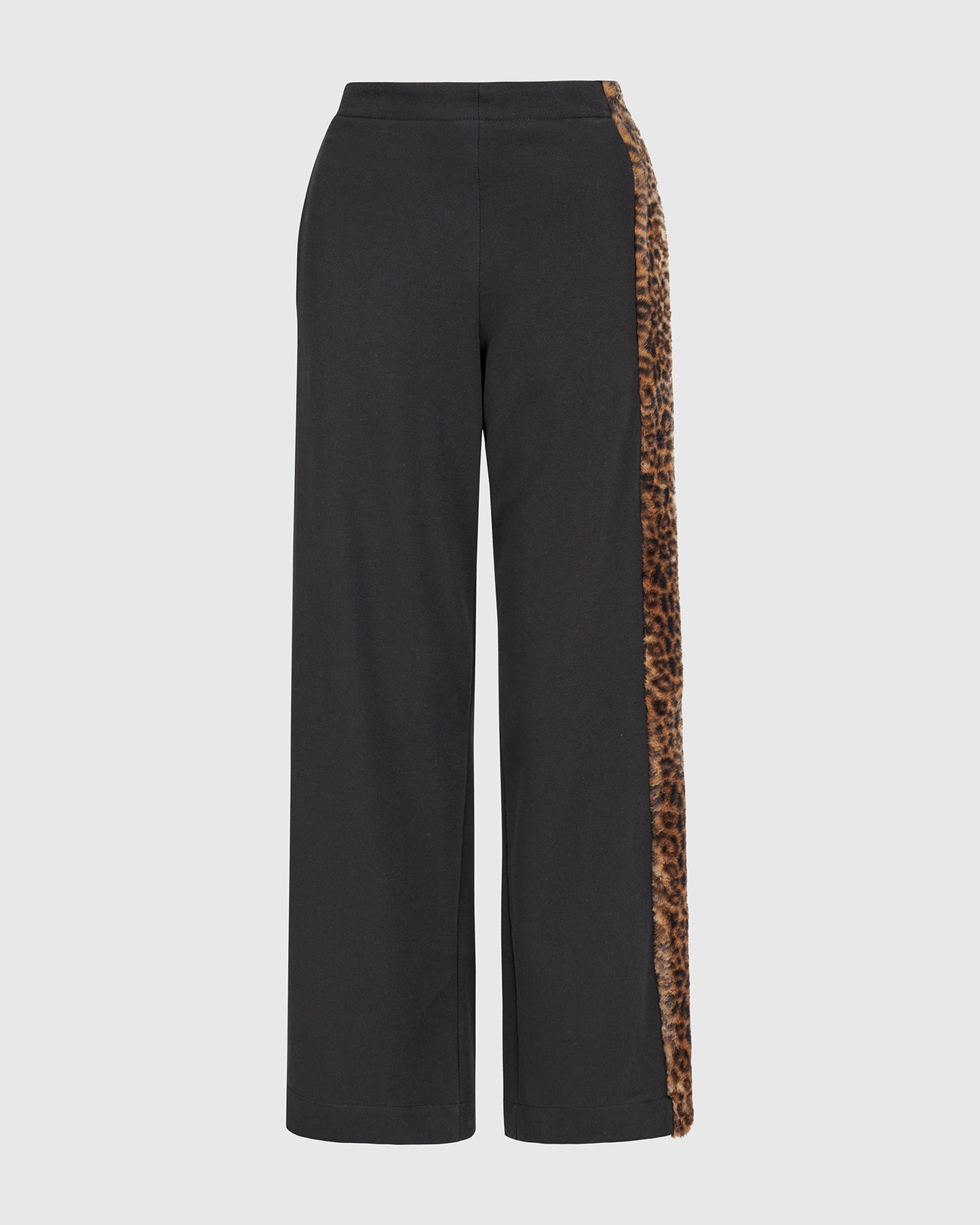 מכנסי אורבן בסטי פרווה שחור