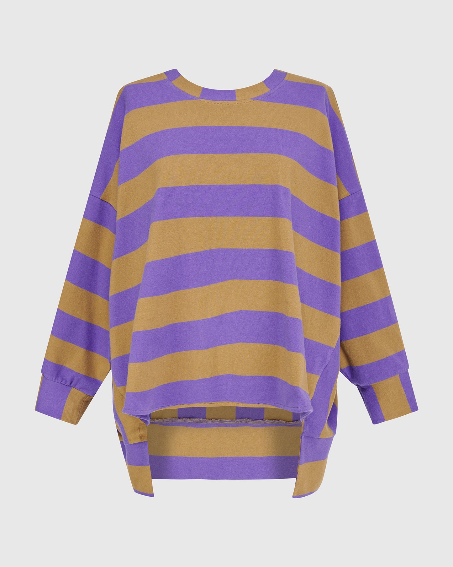 סווטשירט אורבן פסים סגול