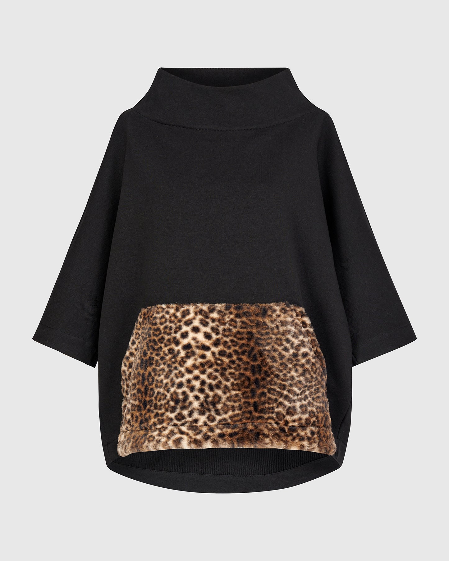 סווטשירט אורבן פרווה שחור