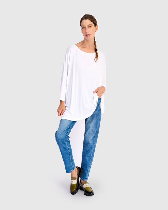 טוניקה רינה לבנה