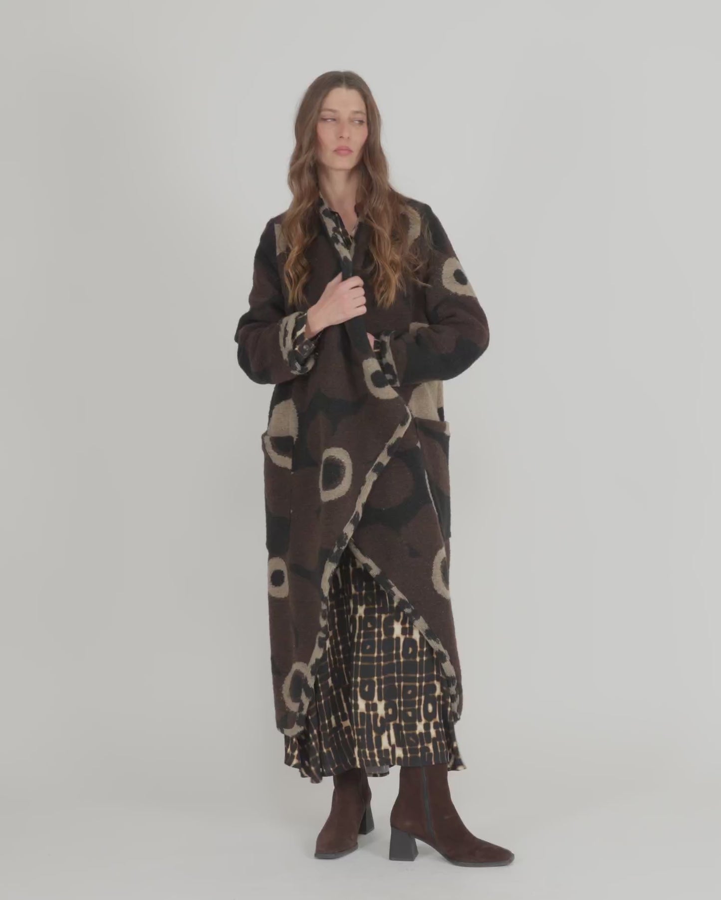 להעלות ולנגן וידיאו לגלריית צפיה, מעיל פרח גדול
