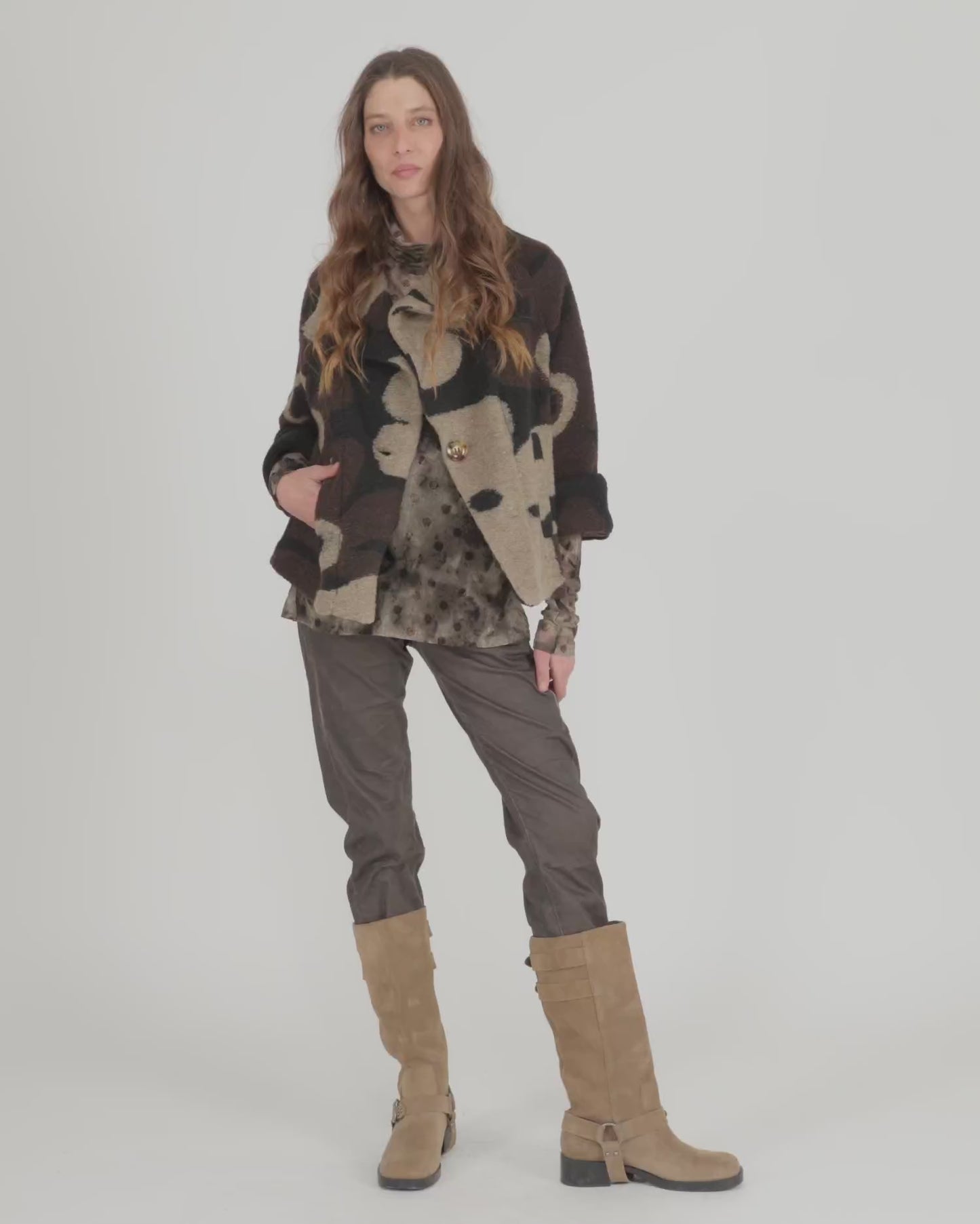 להעלות ולנגן וידיאו לגלריית צפיה, ז&amp;#39;קט חשוב פרח
