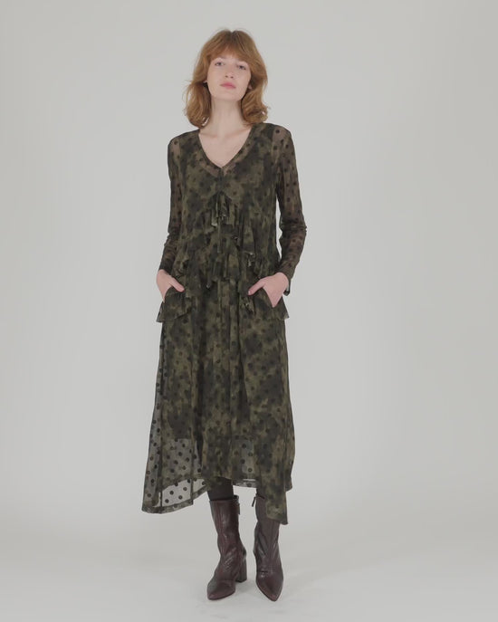 להעלות ולנגן וידיאו לגלריית צפיה, שמלה אורבן דנטל נקודות
