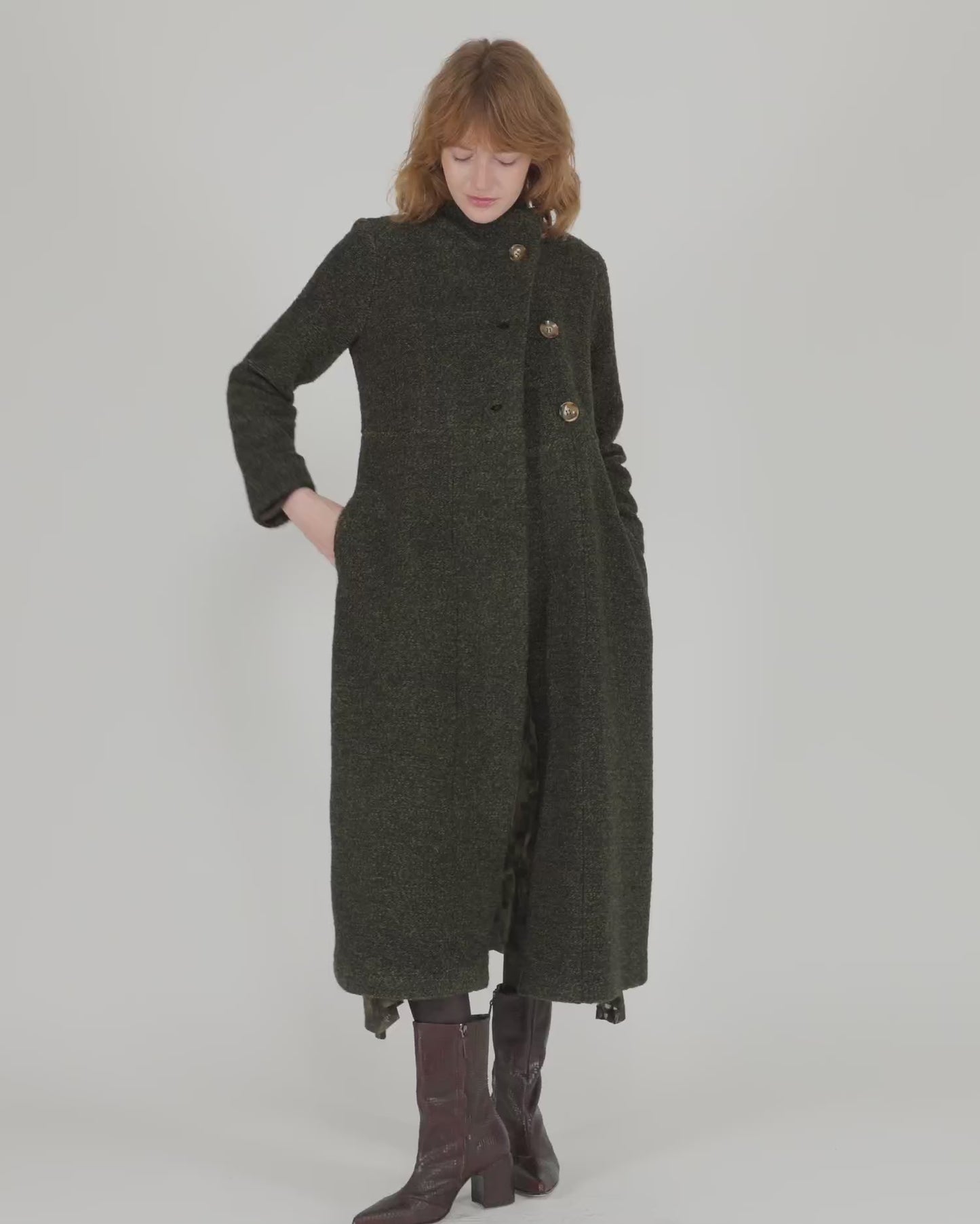 להעלות ולנגן וידיאו לגלריית צפיה, מעיל אורבן צרפתי חאקי
