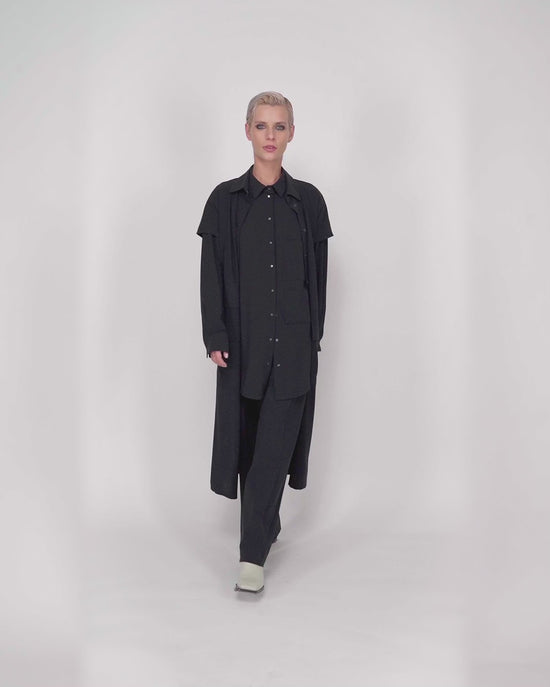 להעלות ולנגן וידיאו לגלריית צפיה, שמלה ווסט הים שחורה
