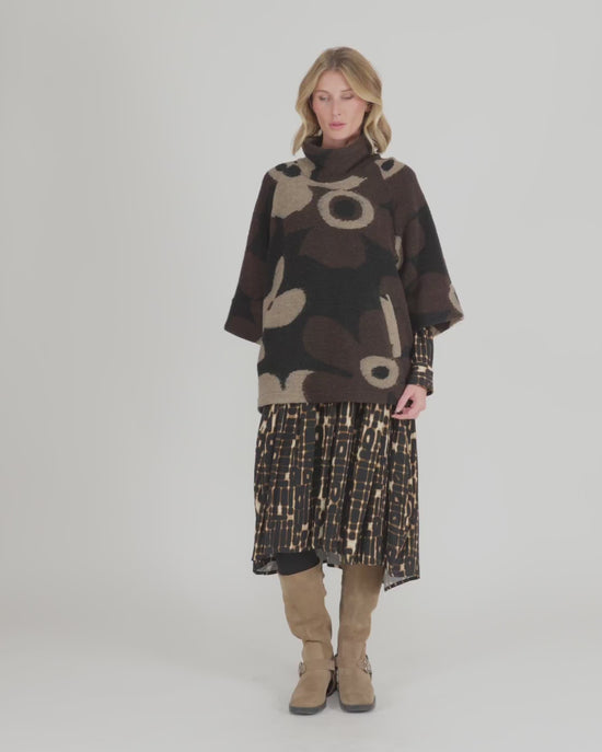 להעלות ולנגן וידיאו לגלריית צפיה, סווטשירט צמר פרח
