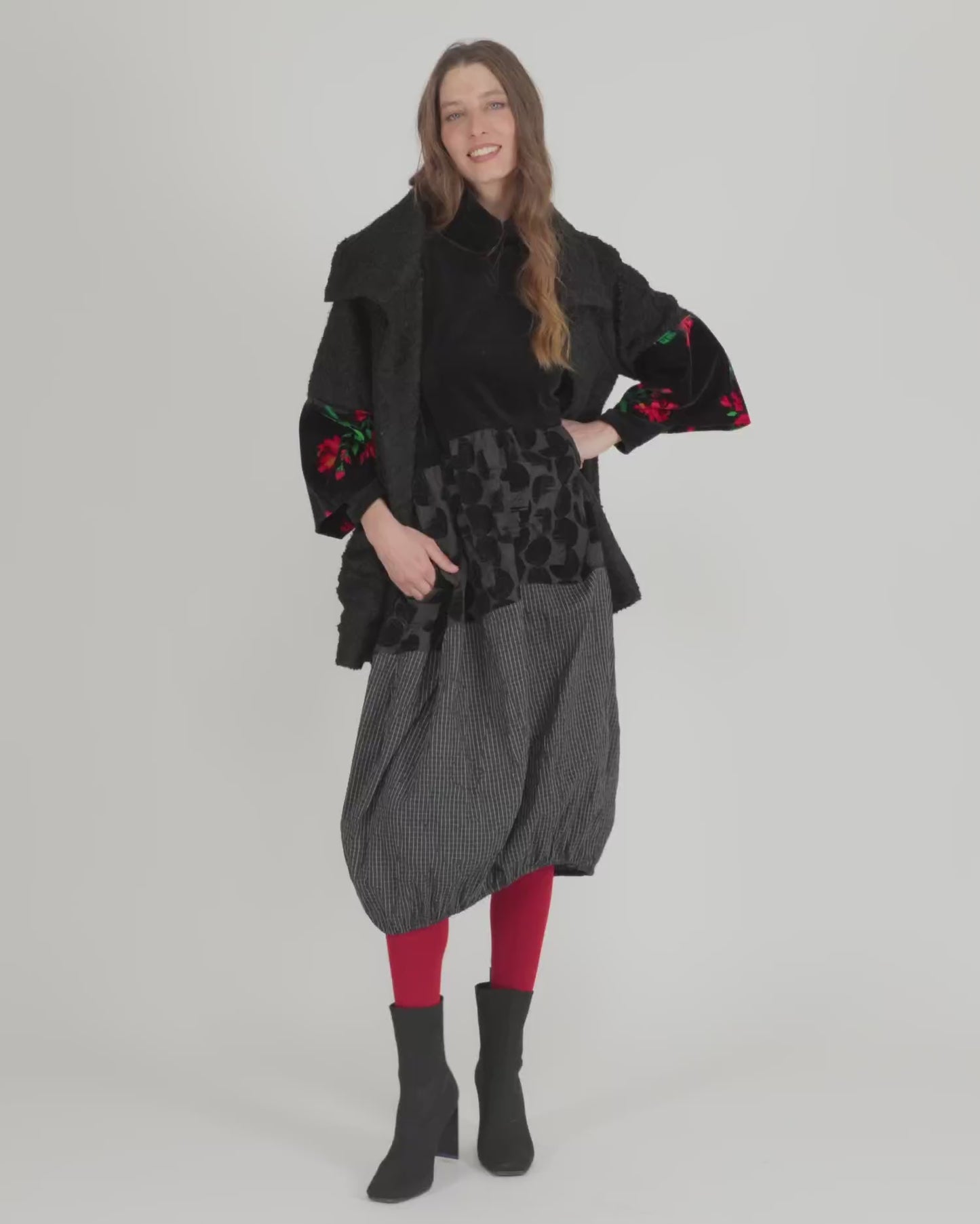 להעלות ולנגן וידיאו לגלריית צפיה, ז&amp;#39;קט פרחים
