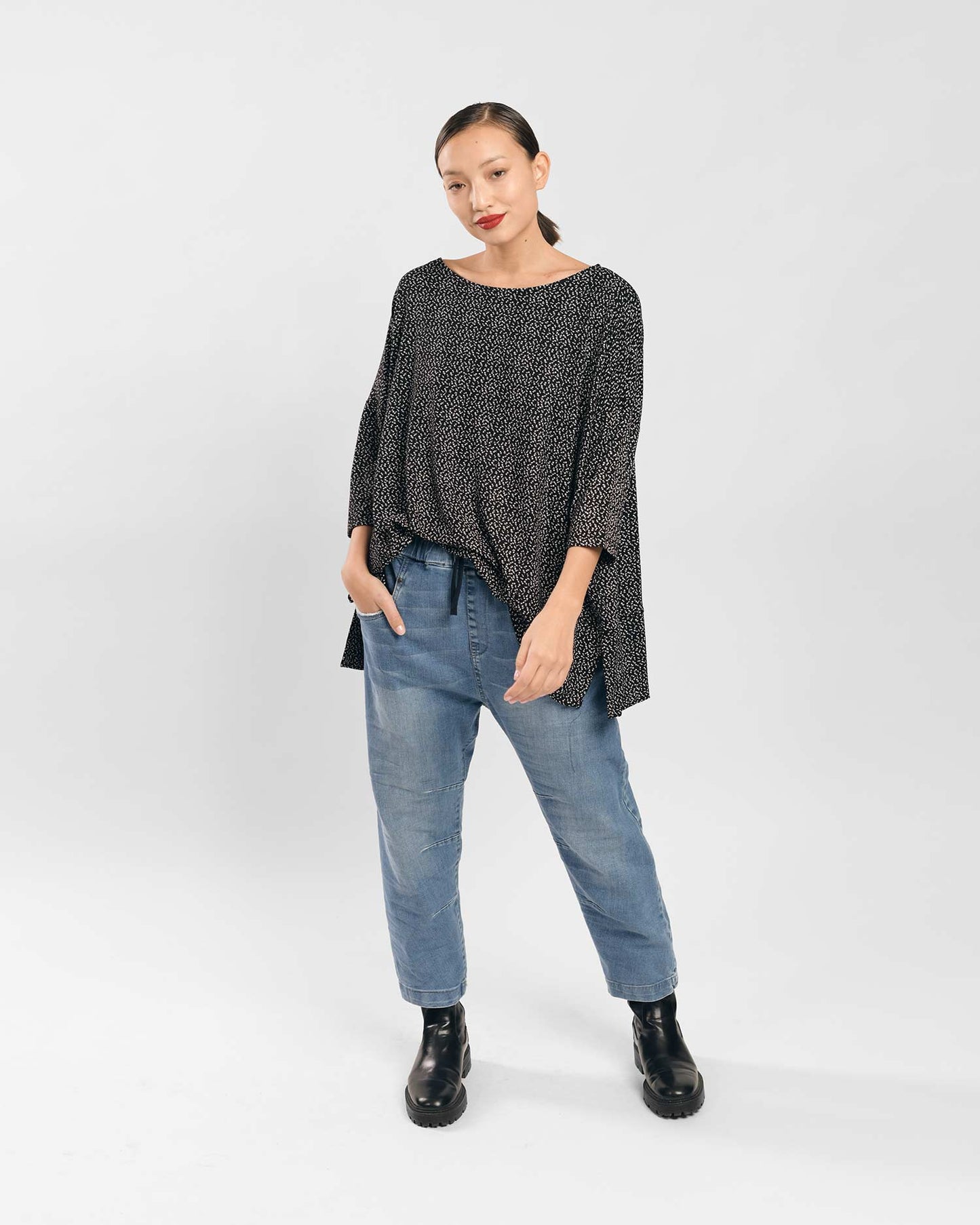 חולצת בית טוב מודפס