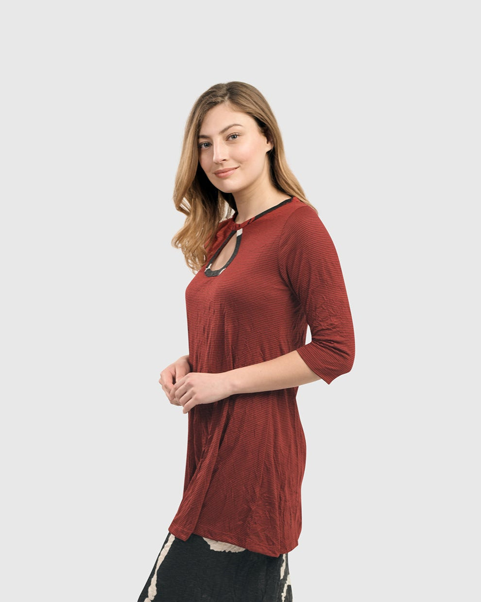 טוניקה קרינקל קלאסיק אדומה