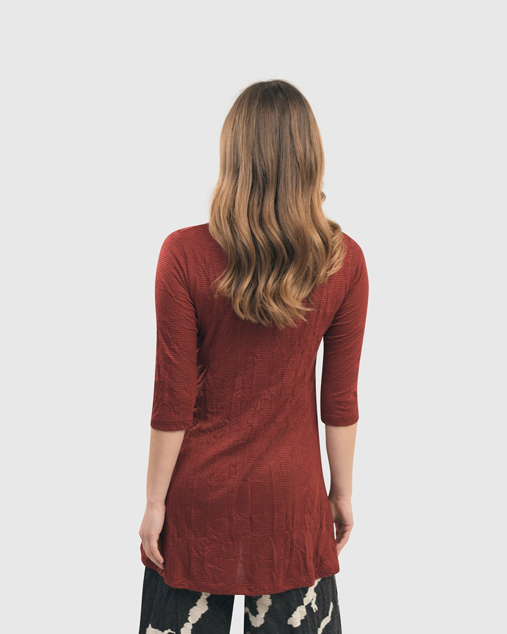 טוניקה קרינקל קלאסיק אדומה